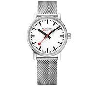 Mondaine Orologio Analogico Classico Quarzo Unisex con Cinturino in Acciaio Inox MSE.35110.SM