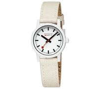 Mondaine Orologio Analogico al Quarzo Donna con Cinturino in Bracciale in Tessuto Nato MS132111LT