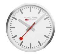 Mondaine Orologio Parete A995.CLOCK.17SBV Perline da Stazione 40 CM Alluminio