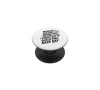 Monday Tuesday Wednesday Thursday Practice Qualifying Race PopSockets PopGrip Adesivo