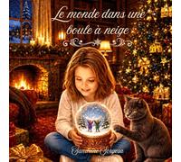 Monde dans boule a neige