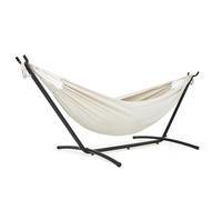 Mondeer Amaca da Campeggio con Supporto Amaca da Giardino per Esterni in Tessuto Singolo con Telaio in Metallo con Borsa Portatile e Accessori, Capacità di Carico 200 Kg, per Viaggi, Patio