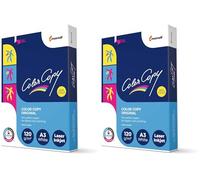 Mondi Color Copy Carta da Stampa, Formato A3, 120gr/mq, 1 Risma da 250 Fogli (Confezione da 2)