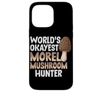 Mondi Okayest Morel Funghi Hunter Foraging Morels Custodia per iPhone 14 Pro Max