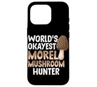 Mondi Okayest Morel Funghi Hunter Foraging Morels Custodia per iPhone 16 Pro