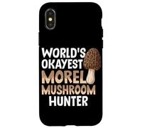 Mondi Okayest Morel Funghi Hunter Foraging Morels Custodia per iPhone X/XS