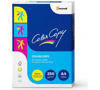 carta color copy - a4 - 250 gr - bianco - mondi - conf. 125 fogli