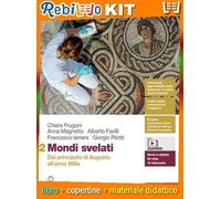 MONDI SVELATI - VOLUME 2 (LDM) (9788808438713) - Libro Scolastico + Kit Scuola con Copertine Rebillo