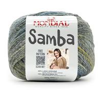 Mondial - Filato "Samba" Colore Blu Cod.656
