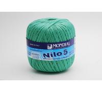 Mondial Nilo Egiziano Cotone Uncinetto Filo / Filo Misura 5 - 863 Verde