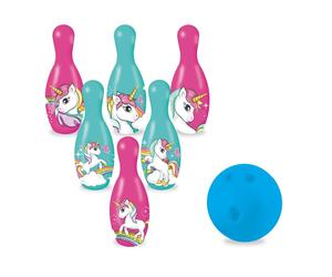 Mondo 28526 Hucha cerámica m caquita Unicorn Bowling Set, Assorted, Sin Talla