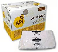 Mondo Ape APIFONDA - CANDITO Bianco ZUCCHERINO - Scatola da 12KG - 12 Buste da 1KG - Apicoltura