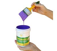 Mondo Ape Vernice Ecologica per Arnie e Melari,100% Naturale a Base di Oli Vegetali, Olio di Lino - Apicoltura Viola