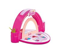 Mondo Barbie Gelateria - 40005, Make Up / Gelateria, Include 8 Lucida Labbra, 4 Ombretti Compatti Viso, 12 Ombretti Compatti Occhi, Applicatori, 5 Lime per Unghie, Specchio e Luci Led