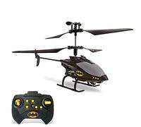 MONDO- Batman RC Helicopter Motors Helicopter-2x channel-63700, Colore Azzurro/Nero, Unica, 63700