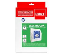 MONDO, Confezione 4 Sacchetti per Aspirapolvere in Microfibra, Compatibili con Aspirapolvere Philips, Aeg e Electrolux, S-Bag Classic, Elevato Potere Filtrante, Chiusura Igienica