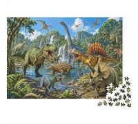 Mondo dei dinosauri Puzzle 1000 Pezzi, Gioco Educativo Regalo