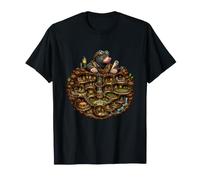 Mondo del Tunnel sotterraneo Steampunk di Mole City Maglietta