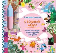 Mondo fatato. L'acquarello magico. Ediz. a spirale. Con pennello