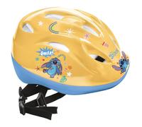 Mondo Gioco Casco bambini taglia M 52-56 DISNEY STITCH Giallo e Azzurro G042019