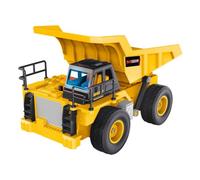 MONDO Motors Camion ribaltabile, modello in scala 1:24, pacco batterie ricaricabili incluso, movimenti controllabili dal telecomando, giocattolo per bambini 63849