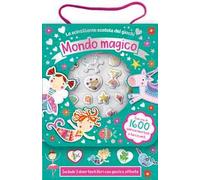 Mondo magico. La scintillante scatola dei giochi. Ediz. a colori. Con Adesivi