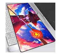 mondo meraviglioso Tappetino Mouse Gaming 900x 400mm XXL per Mouse e PC, 3mm Mouse Pad Antiscivolo Fondo in Gomma con Bordi Cuciti, A