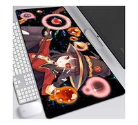 mondo meraviglioso Tappetino per XXL Mouse da Gioco - Gaming Mousepad Extra Grande 900 x 400mm - Pad 3mm con Base in Gomma Antiscivolo - Spessore 3mm Anime Tappetino Mouse, A