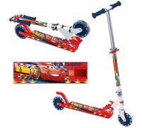 Mondo Monopattino Disney Cars Pieghevole Con Manubrio Regolabile 2 Ruote Bambino