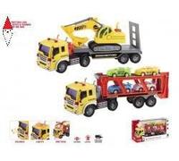 MONDO MOTORS 1/18 FRICTION TRAILER TRUCKS ASSORTMENT