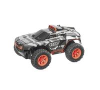 MONDO Motors Audi Q Etron Paris Dakar, modello in scala 1:24, fino a 8 Km/h di Velocità, auto giocattolo per bambini 63820, colore grigio