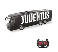 MONDO Motors Bus Radiocomandato Juventus, modello lunghezza 33 cms, batterie ricaricabili incluse, bus giocattolo per bambini 63854