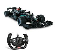 Mondo Motors - F1W11 Mercedes AMG Petronas, Auto radiocomandata Lewis Hamilton / Valtteri Bottas in scala 1:12, Auto formula 1, 2.4 GHz, Colore Nero, 6368787
