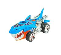 Mondo Motors - Hot Wheels Monster Action Monster Action SHARKRUISER - macchina a frizione per bambini- luci e suoni - 51204