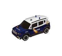 Mondo Motors- Jeep Renegade POLICIA Nazionale - Auto telecomandata - Colore Bianco e Blu - Scala 1:24-63565