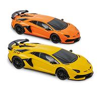 1/24 MONDOMOTORS - LAMBORGHINI - AVENTADOR SVJ 2018 63635-RC-YELLOW