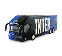 Mondo Motors - Pullman F.C. Internazionale Milano - modellino giocattolo - Bus con retrocarica frizione pull back - Colore Nero Azzurro - 51214