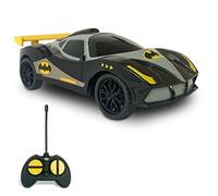 MONDO Motors - RC Batmobile Batman DC - modello radiocomandato in scala 1:28 - fino a 10 km/h di velocità - auto giocattolo per bambini - 63699