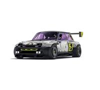 MONDO Motors Renault 5 Turbo 3E, modello in scala 1:14, Velocità fino a 10 Km/h, batterie ricaricabili incluse, auto giocattolo per bambini 63853