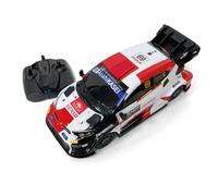 MONDO Motors Toyota GR Yaris WRC, modello in scala 1:14, batterie ricaricabili incluse, auto giocattolo per bambini 63860