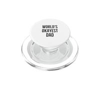 Mondo Okayest Dad Divertente scherzo Umorismo PopSockets PopGrip per MagSafe