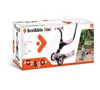 Mondo Monopattino con Sedile Scribble On&Go 5 in1 Per Bambini Da 1 a 5 Anni