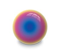 Mondo Pallone da Calcio Arcobaleno, 9 inch Pallone da Spiaggia, Palla in PVC Calcio Palline morbide per Interni ed Esterni Bambini Gioco Piscina (9 inch)