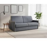 Mondo Sofa Group Divano Letto 3 Posti a Ribalta BALI Struttura in Metallo e Legno Imbottitura in Gomma di Poliuretano Rivestimento in Tessuto Rete Elettrosaldata ad Apertura Rapida Colore: Dark grey