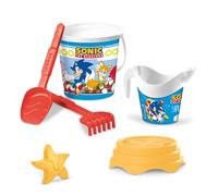 Mondo Sonic, Renew Toys Sea Set with Bucket, Scoop Rake, Sieve, Shape, Watering