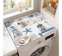 Mondo Sottomarino,Conchiglie,Copri Lavatrice,Copertura Per Lavatrice Morbido E Ritagliabile,Multifunzionale Universale,Copri Lavatrice Esterni Per Asciugatrici,Cucine,Bagni (Color 1,50 x50 cm)