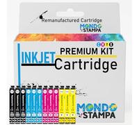 Mondo Stampa 12 Cartucce d'Inchiostro compatibile con Epson 604XL 604 Serie Expression Home XP WorkForce WF
