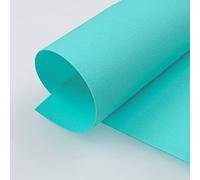 Mondo Tessuti - Gomma Crepla Fogli di Tessuto in Schiuma Moosgummi Spessore 0.8mm. Perfetto per ogni tipo di Modellazione. Fogli 70x50. (Tiffany)