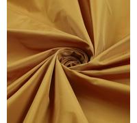 Mondo Tessuti - Tessuto Taffetà Unito al Metro - Elegante e Versatile per Abiti da Danza, Cerimonia, Teatro, Spettacolo, Ampia Scelta di Colori (Oro)