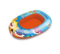 Mondo Toys - Baby Shark Small Boat - Canotto Gonfiabile / Gommone per Bambini - Misura 94 cm - Facile da Gonfiare e Sgonfiare - PVC Termosaldato Resistente - Ottimo per Spiaggia, Mare, Piscina - 16896
